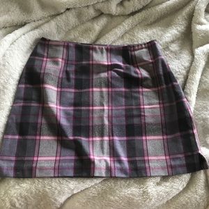 cute plaid pencil skirt